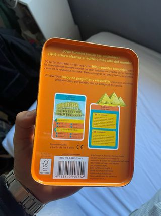 Juego de cartas Qué sabes de... Maravillas del Mun