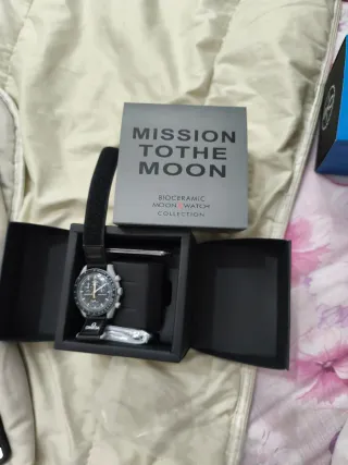 Omega Swatch Speedmaster Moonwatch