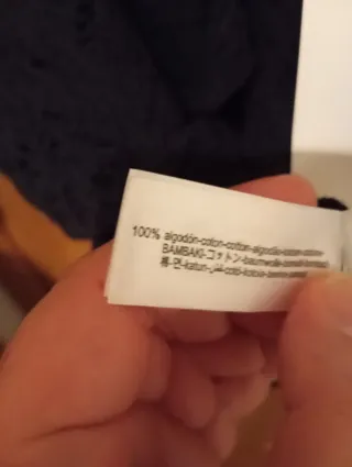 Top Zara volantes encaje negro Talla M