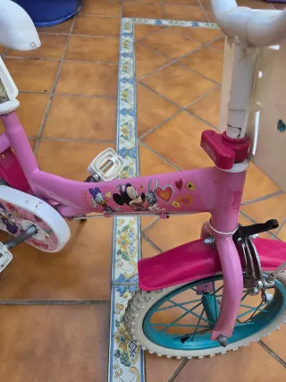 Bicicleta infantil Minnie rosa