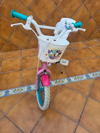 Bicicleta infantil Minnie rosa