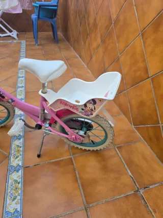 Bicicleta infantil Minnie rosa