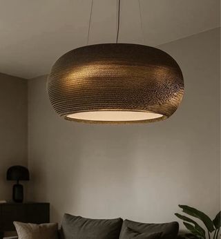 Lampada Nido a sospensione in carta