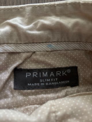 Pantalones Chinos Cortos Beige