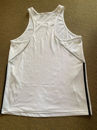 Camiseta Adidas Blanca Deportiva Hombre