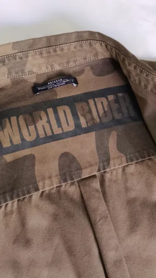 Sobrecamisa militar Bershka