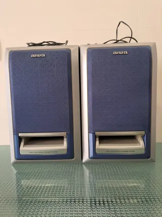 Minicadena Aiwa CD-R/RW, Doble Cassette