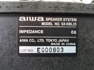 Minicadena Aiwa CD-R/RW, Doble Cassette