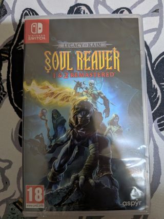 Soul Reaver 1 & 2 Remaster Switch PRECINTADO