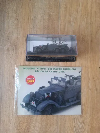 Coche Militar Mercedes Benz II Guerra Mundial