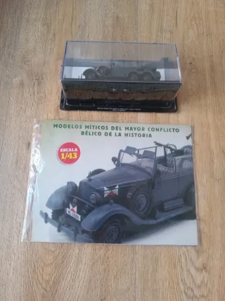 Coche Militar Mercedes Benz II Guerra Mundial