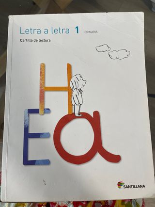 CARTILLA DE LECTURA LETRA A LETRA 1 PRIMARIA