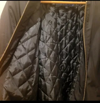 Chaqueta Bomber Negra Kiabi Talla L