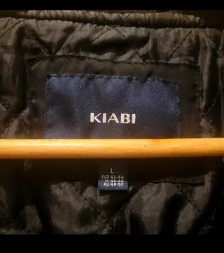 Chaqueta Bomber Negra Kiabi Talla L
