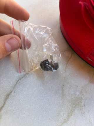 Zapatos de tacón Mustang rojos talla 38