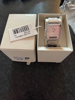 Orologio Casio AQ-230A-7AMQYES Argento