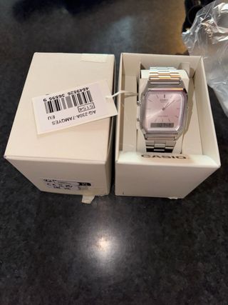 Orologio Casio AQ-230A-7AMQYES Argento