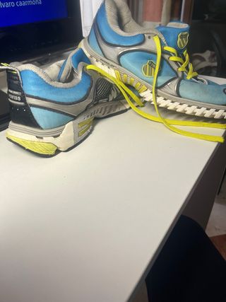 Zapatillas K-Swiss Correr Azul/Gris