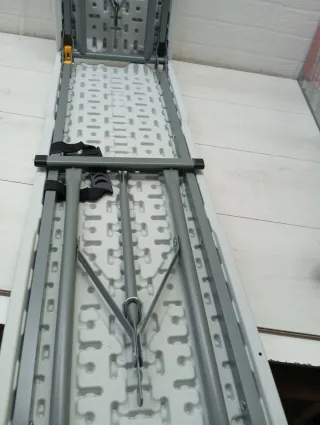 Banco plegable blanco 180 cm