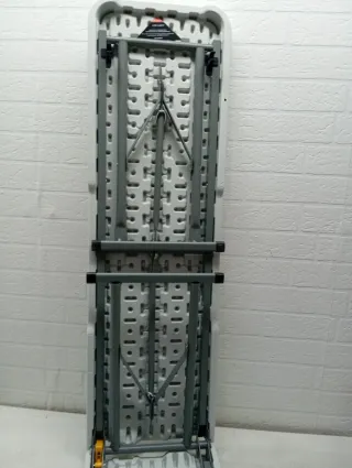 Banco plegable blanco 180 cm