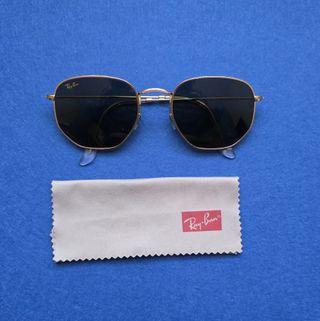 Gafas Ray-Ban Hexagonal RB3548 Negro/Dorado