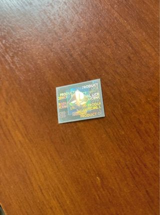 Lote 6 Adhesivos Holográficos Sony PS1