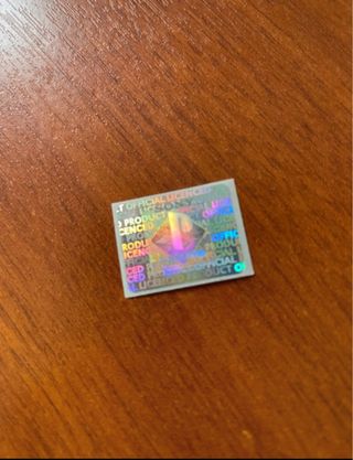 Lote 6 Adhesivos Holográficos Sony PS1