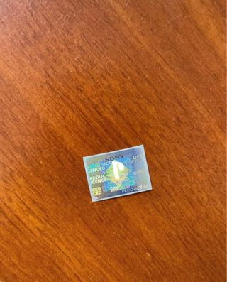 Lote 6 Adhesivos Holográficos Sony PS1