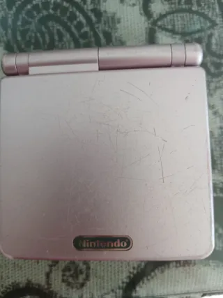 Nintendo Game Boy Advance SP Rosa + Giochi