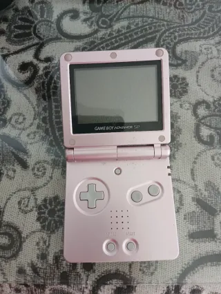 Nintendo Game Boy Advance SP Rosa + Giochi