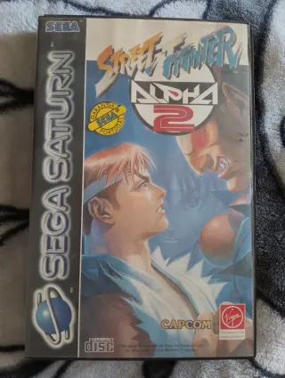 Street Fighter Alpha 2 Sega Saturn