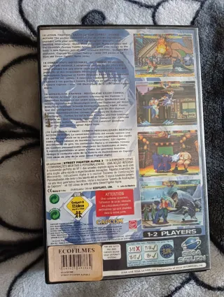 Street Fighter Alpha 2 Sega Saturn