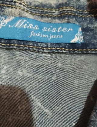 Chaleco vaquero Miss Sister Talla S
