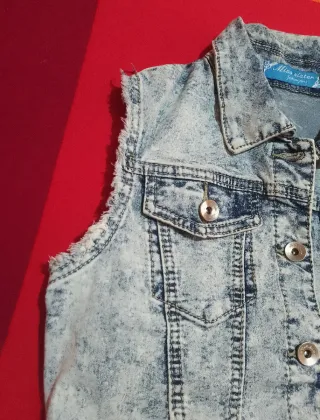 Chaleco vaquero Miss Sister Talla S