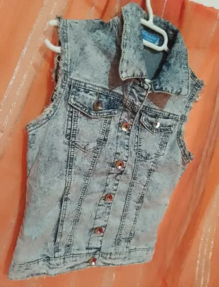 Chaleco vaquero Miss Sister Talla S