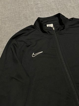 Felpa Nike Zip Nera Taglia L unisex slim fit