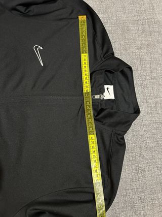 Felpa Nike Zip Nera Taglia L unisex slim fit
