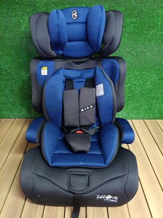 Asiento infantil para coche | Cinturón de seguridad de 3 puntos | Asiento infantil a partir de 15 m | Asiento de coche para niños 76-150 cm | Asiento infantil reposacabezas ajustable | ECE