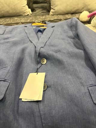 Chaqueta de lino Zara