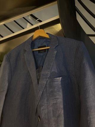 Chaqueta de lino Zara