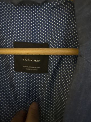 Chaqueta de lino Zara