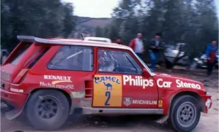 Scalextric Renault 5 Maxiturbo Barreras