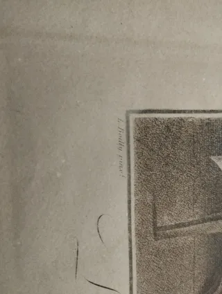 Gravura al puntilléL a Comparaison des petits pied