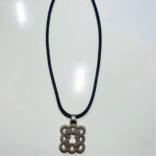 Colgante Tous Plata con Cadena Negra