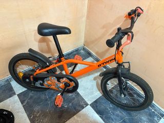 Bicicleta infantile B'TWIN arancione