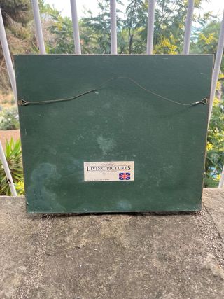 Cuadro Central London con figuras 3D