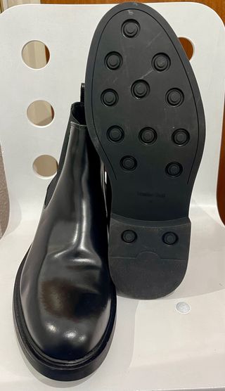 Botas Chelsea Massimo Dutti Negras