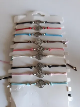 Lote 10 Pulseras Árbol de la Vida