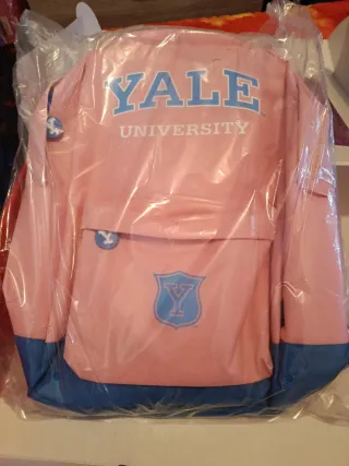 Set escolar Yale rosa