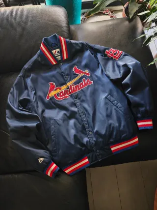 Chaqueta Bomber MLB Cardinals Majestic XL